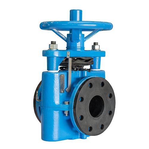 Heavy-duty full bore pinch valve